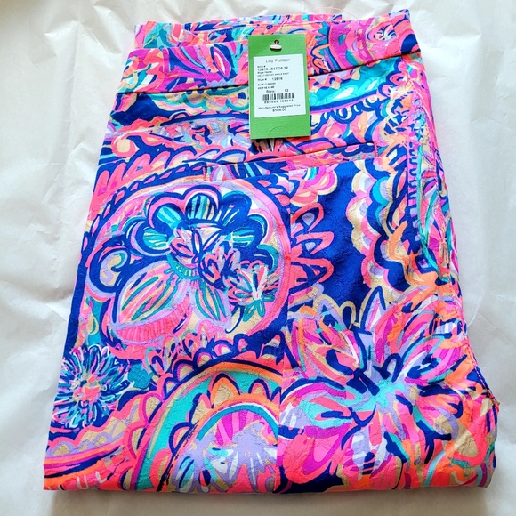 Lilly Pulitzer Pants Drop Me a Lime - Picture 4 of 4
